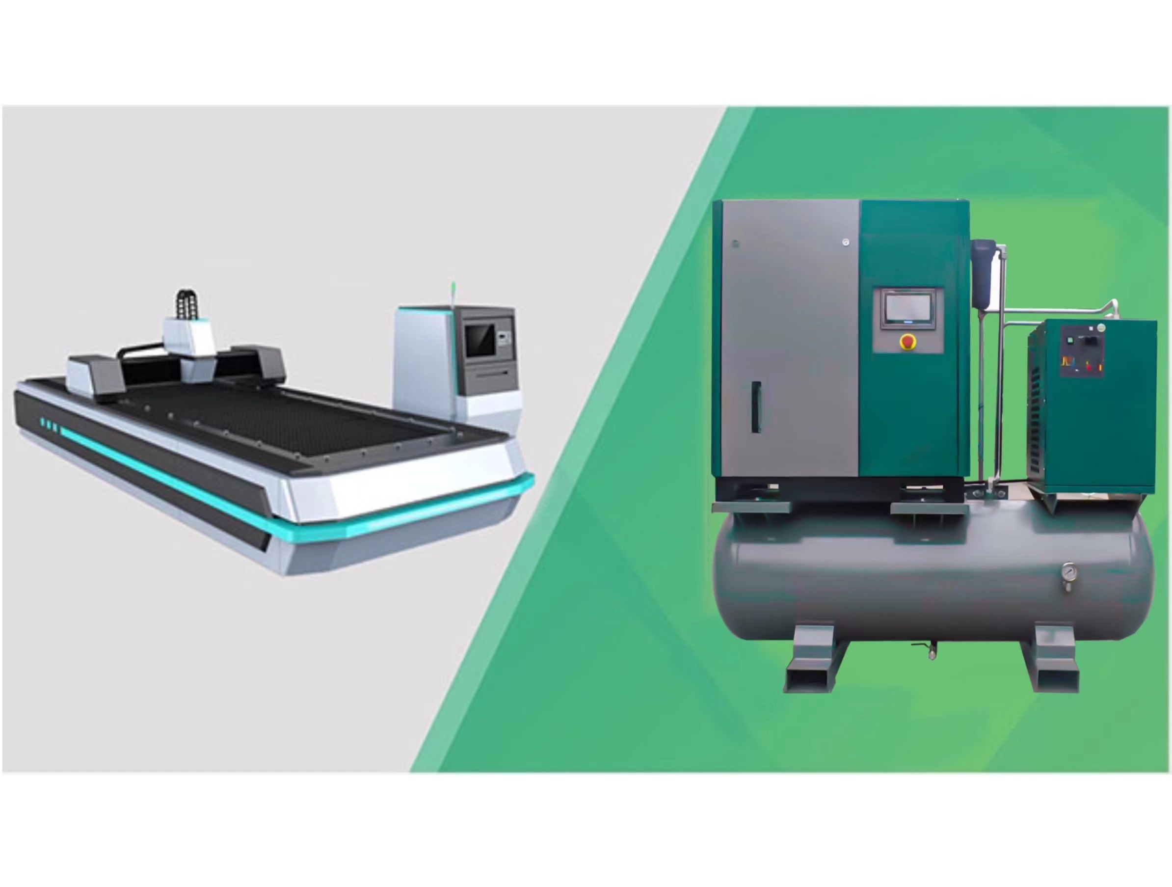 激光切割配套——一體式空壓機產(chǎn)品圖